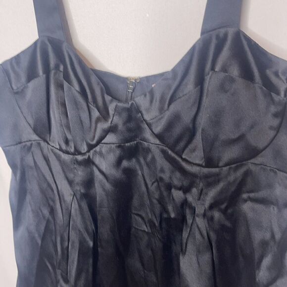Rebecca Taylor Black Silk Tank Top. - Picture 2 of 7